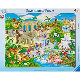 Ravensburger Hayvanat Bahçesi 45 Parça Puzzle