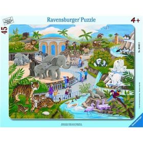 Ravensburger Hayvanat Bahçesi 45 Parça Puzzle
