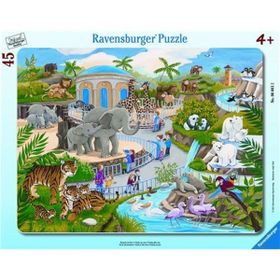 Ravensburger Hayvanat Bahçesi 45 Parça Puzzle