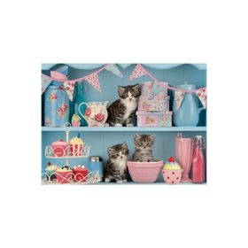 Ravensburger Kedi Yavruları ve Kekler 500 Parça Puzzle