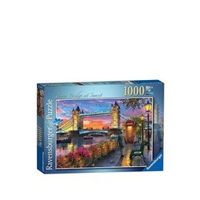 Ravensburger Köprüde Gün Batımı 1000 Parça Puzzle