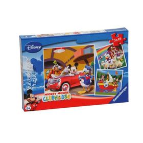 Ravensburger Mıckey Club House 3X49 Parça Puzzle