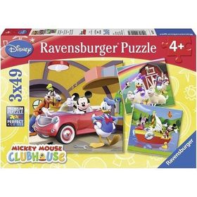 Ravensburger Mickey Club House-92475 49 X 3 Parça Puzzle