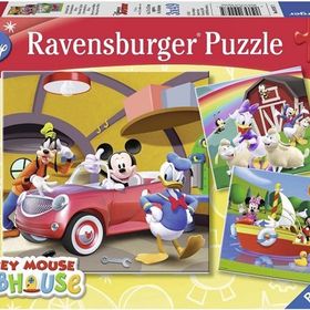 Ravensburger Mickey Club House-92475 49 X 3 Parça Puzzle