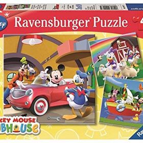 Ravensburger Mickey Club House-92475 49 X 3 Parça Puzzle