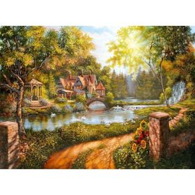 Ravensburger Nehir Kulübesi 500 Parça Puzzle