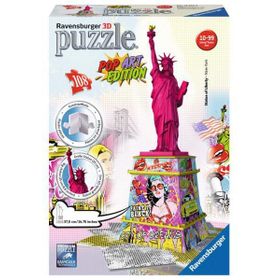 Ravensburger Pop Özgürlük Anıtı 108 Parça 3D Plastik Puzzle