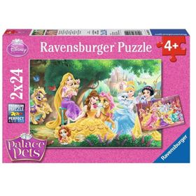 Ravensburger Prensesin Arkadaşları 2x24 Parça Çocuk Puzzle