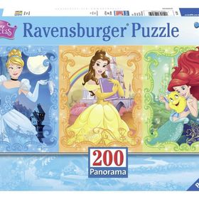 Ravensburger Prensesler 200 Parça XXL Panoramik Çocuk Puzzle