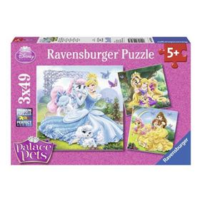Ravensburger RPK093465 3X49 Disney Belle Cinderalla Rapunzel Puzzle