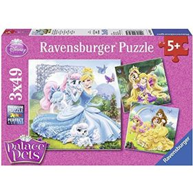 Ravensburger RPK093465 3X49 Disney Belle Cinderalla Rapunzel Puzzle