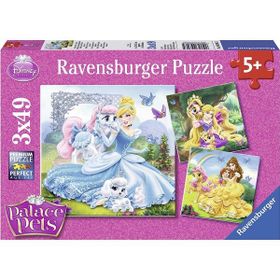 Ravensburger RPK093465 3X49 Disney Belle Cinderalla Rapunzel Puzzle