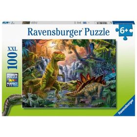 Ravensburger RPK128884 Dinozor 100 Parça Puzzle