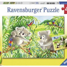 Ravensburger Sevimli Koalalar Ve Pandalar 2x24 Parça Puzzle