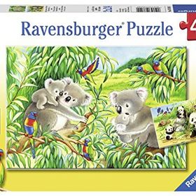 Ravensburger Sevimli Koalalar Ve Pandalar 2x24 Parça Puzzle
