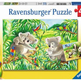 Ravensburger Sevimli Koalalar Ve Pandalar 2x24 Parça Puzzle