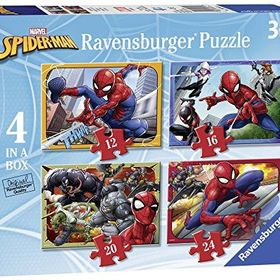 Ravensburger UK 6915 Marvel Spider-Man 4 in Box Puzzle