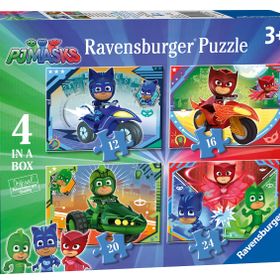 Ravensburger UK Nr. 6974 PJ Masken 4 in Einer Box (12, 16, 20, 24 Puzzle