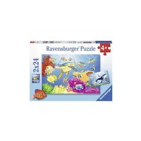Ravensburger Under The Sea 2x24 Parça Puzzle