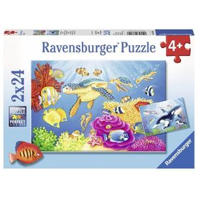 Ravensburger Under The Sea 2x24 Parça Puzzle