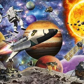 Ravensburger Uzayda Keşif 60 Parça Puzzle