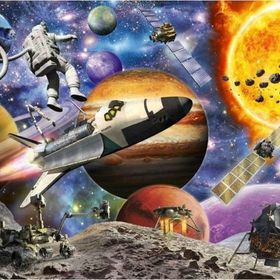 Ravensburger Uzayda Keşif 60 Parça Puzzle