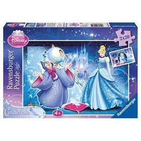 Ravensburger Walt Disney Gözalıcı Cinderella 2x20 Parça Puzzle