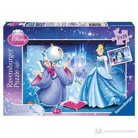 Ravensburger Walt Disney Gözalıcı Cinderella 2x20 Parça Puzzle