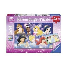Ravensburger Walt Disney Prensesler 2x24 Parça Puzzle