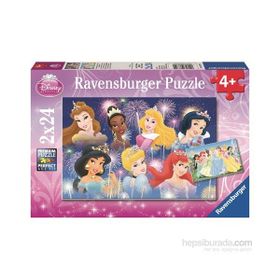 Ravensburger Walt Disney Prensesler 2x24 Parça Puzzle