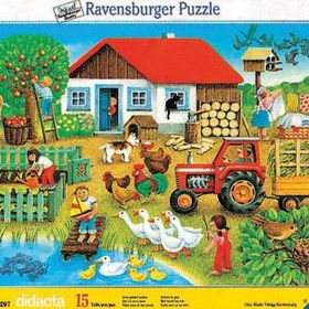 Ravensburger Was Büyük Çerçeveli 15 Parça Puzzle