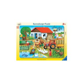 Ravensburger Was Büyük Çerçeveli 15 Parça Puzzle