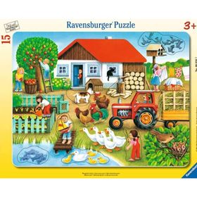 Ravensburger Was Büyük Çerçeveli 15 Parça Puzzle
