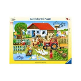 Ravensburger Was Büyük Çerçeveli 15 Parça Puzzle