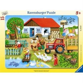 Ravensburger Was Büyük Çerçeveli 15 Parça Puzzle