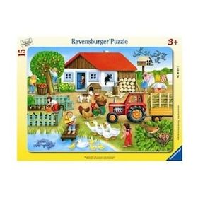 Ravensburger Was Büyük Çerçeveli 15 Parça Puzzle