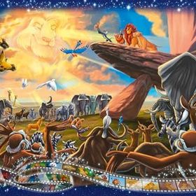 Ravensburger WD Aslan Kral 1000 Parçalı Puzzle