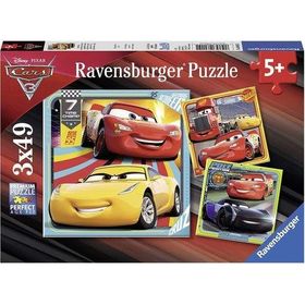 Ravensburger WD Cars 49 X 3 Parça Puzzle