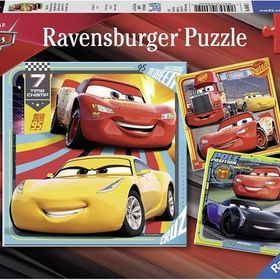 Ravensburger WD Cars 49 X 3 Parça Puzzle