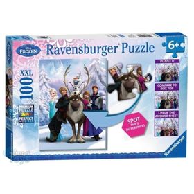 Ravensburger Wd Frozen Difference 100 Parça Puzzle