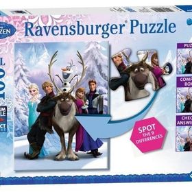 Ravensburger Wd Frozen Difference 100 Parça Puzzle