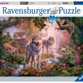 Ravensburger Wolf Family 1000 Parça Puzzle