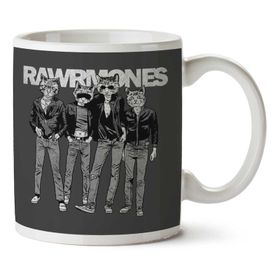Rawrmones Cat Ramones Baskılı Kupa