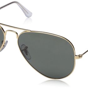 Ray-Ban 0Rb 001/58 58 Gold Crystal Green Erkek Güneş Gözlüğü