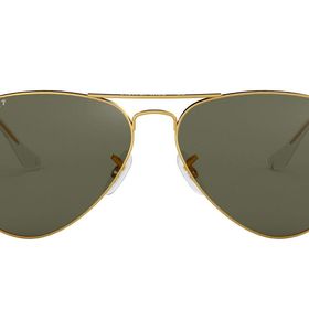 Ray-Ban 0Rb 001/58 58 Gold Crystal Green Erkek Güneş Gözlüğü
