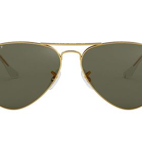 Ray-Ban 0Rb 001/58 58 Gold Crystal Green Erkek Güneş Gözlüğü