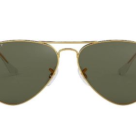 Ray-Ban 0Rb 001/58 58 Gold Crystal Green Erkek Güneş Gözlüğü