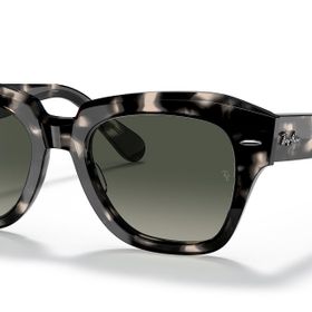 Ray-Ban 0RB2186 133371 49 Gri Havana Kadın Güneş Gözlüğü