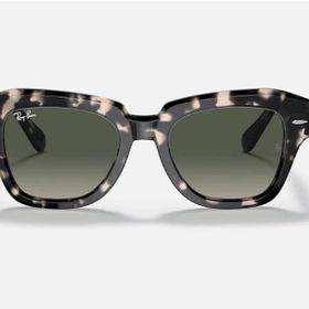 Ray-Ban 0RB2186 133371 49 Gri Havana Kadın Güneş Gözlüğü