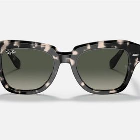 Ray-Ban 0RB2186 133371 49 Gri Havana Kadın Güneş Gözlüğü
